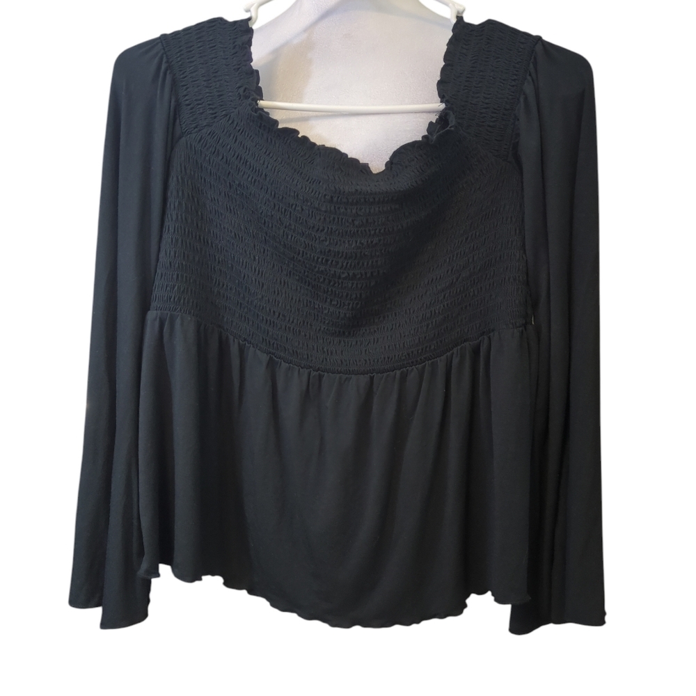 American Eagle Outfitters Elegant Black Women's Top Size L/G/G